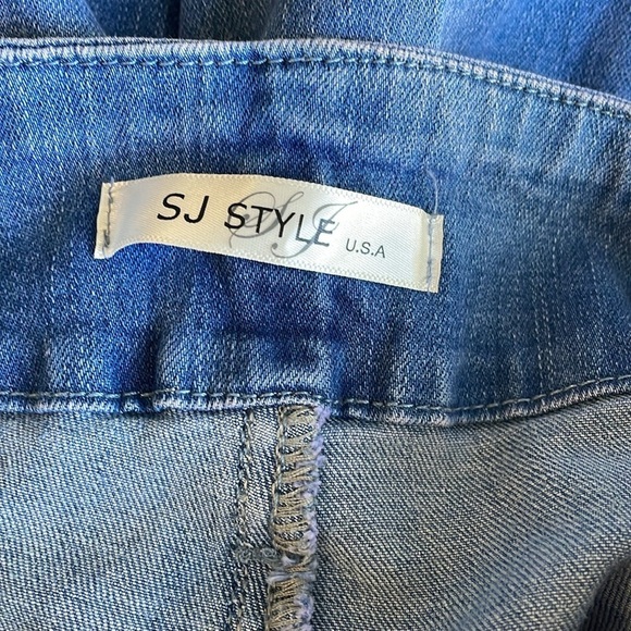 SJ STYLE High Rise Flare Jeans - Picture 4 of 5